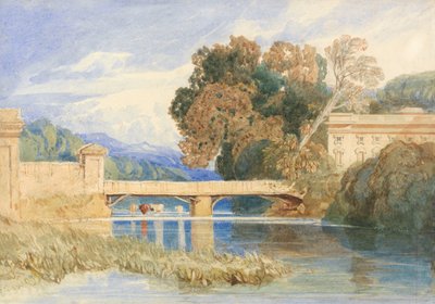 Castello di Navarre, vicino a Evreux, Normandia da John Sell Cotman